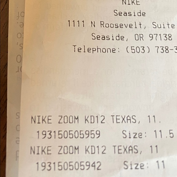 NEW Nike Zoom KD12 MADE ONLY FOR LONGHORNS PLAYERS men size 14 - Picture 9 of 16